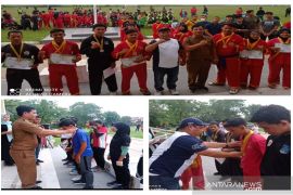 Gebyar olahraga KONI Tapteng 2021 menuju pekan olahraga Sumut sukses