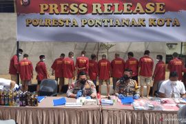 Sepanjang 2021, Polresta Pontianak tangani 1.113 kasus