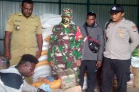 Banjir rob melanda 11 kampung di Distrik Waan Kabupaten Merauke