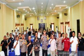 Kapolres Madina temu ramah dengan insan Pers