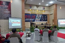 Polda Lampung paparkan kinerja Ditpolairud