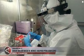 Varian Omicron masuk RI, Waspada penularan cepat