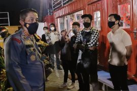 Banjarmasin kondusif tanpa pelanggaran prokes pada malam tahun baru