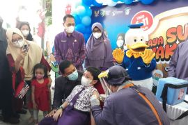 Vaksinasi anak di Kota Kediri ditargetkan tuntas akhir Januari 2022