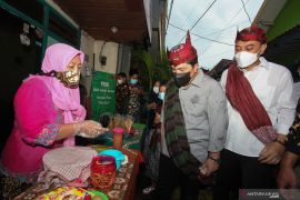 Menteri BUMN Berkunjung ke Kampung Lawas Maspati