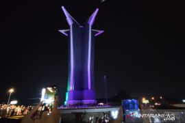 Air mancur di Tugu Pancakarsa Bogor mulai dioperasikan