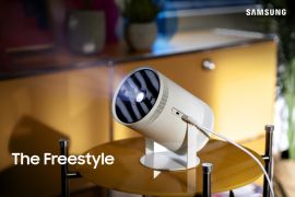 Samsung luncurkan proyektor  portabel "Freestyle" di CES 2022