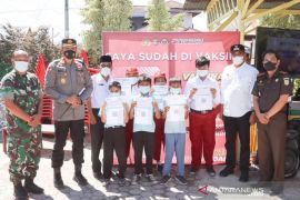 Polisi genjot vaksinasi anak di Madina, Kapolres : selama dua minggu kita targetkan 58.404 anak