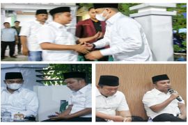 Bobby Nasution hadir langsung sampaikan belasungkawa kepada Bupati Tapteng di rumah duka Barus