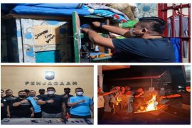 Satgas KPLP Lapas Sibolga  gelar razia