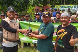 Seribu bibit pohon alpukat ditanam di Tulungagung bagian selatan