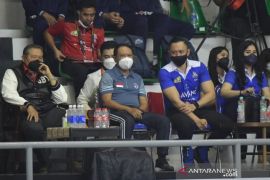 Menpora tinjau prokes Proliga sekaligus saksikan laga klub besutan SBY