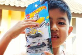 Diecastforhumanity galang mainan untuk anak-anak penyintas letusan Semeru