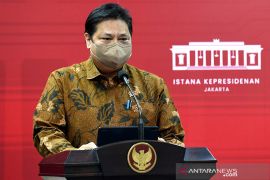 Menko Airlangga sebut puncak Omicron bakal terjadi pertengahan Maret