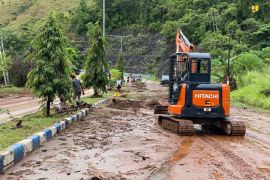 Kementerian PUPR melakukan penanganan darurat pasca banjir Jayapura