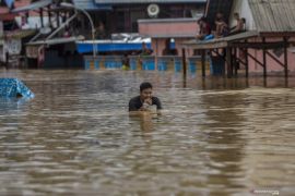 Hujan ekstrim picu banjir di Kalsel