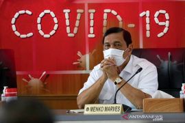 Menko Luhut minta masukan pakar siapkan skenario hadapi lonjakan Omicron
