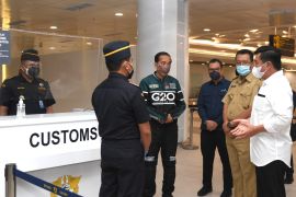 Presiden Jokowi lihat kesiapan Bandara Lombok jelang MotoGP 2022