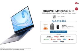 Huawei hadirkan MateBook D15 i5 dan tawaran menarik jajaran MateBook