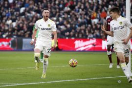 Liga Inggris - Hattrick Jack Harrison bawa Leeds atasi West Ham 3-2