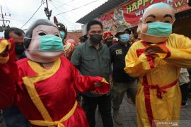 Menteri BUMN kunjungi Kampung Pecinan