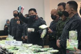 BNN berhasil gagalkan pengiriman 218,46 kg sabu-sabu dan 16.586 butir ekstasi