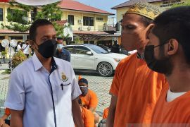 Polisi Kalsel gulung 4 pengedar beserta 181,09 gram sabu-sabu