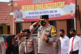 Kapolres Paser ingatkan anggota layani masyarakat dengan baik