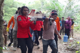 Tim gabungan Agam temukan jasad siswa SD diserang buaya (Video)