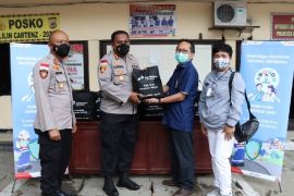 Pertamina beri bantuan sembako mendukung percepatan vaksinasi di Jayapura