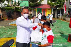 Gelar hari gembira anak yatim, Sekda Aceh Selatan apresiasi Kodim 0107