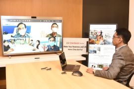 LG bidik pasar pebisnis Indonesia melalui perangkat "All-in-One Video Conferencing Display"