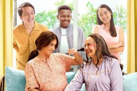 Proses syuting film "Just Mom" sempat terhenti karena pandemi COVID-19