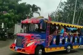 Satlantas Tulungagung larang "kereta kelinci" beroperasi di jalan umum