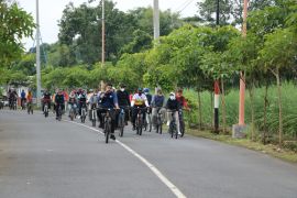 Wali Kota Mojokerto ajak perangkat daerah gowes untuk tingkatkan imun