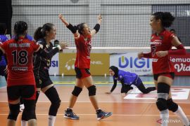 Pertamina Fastron putri raih poin penuh di Proliga 2022