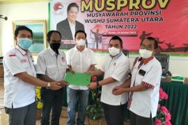 Darsen Song kembali terpilih menjadi  Ketua WI Sumut