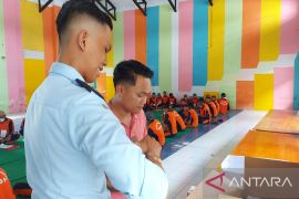 50 WBP Lapas Kelas IIA Gorontalo jalani tes urine