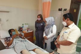 BPJAMSOSTEK beri santunan kepada korban kecelakaan Simpang Rapak Balikpapan