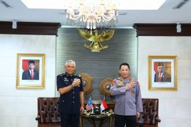 Kepala Kepolisian Indonesia - Malaysia bahas PMI