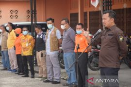 Apel perdana di BPBD Kampar, ini yang disampaikan Yuricho