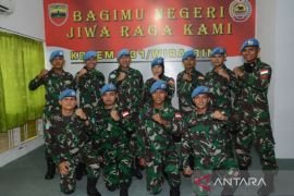 Pangdam I/Bukit Barisan  lepas 14 prajurit ke Kongo Monusco