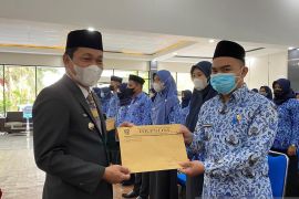 Seratusan PNS di Balangan terima SK pengangkatan