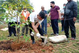 Kawasan Booster Pramuka PDAM kini miliki taman