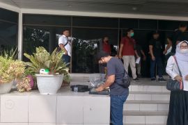 Begini kronologis pembakaran kantor Bappeda Riau