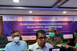 Unand terima 7.035 mahasiswa baru pada 2022 lewat tiga jalur