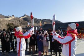 Aktor Jackie Chan bawa obor Olimpiade Musim Dingin Beijing