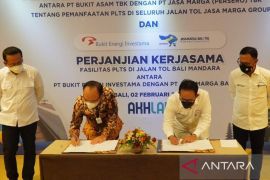 Jalan Tol Bali Mandara dilengkapi pembangkit listrik tenaga surya jelang G20