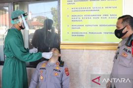 Polres Sukabumi Kota gelar tes usap antigen untuk warga