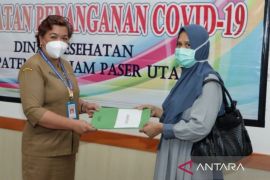 Satu pasien COVID-19  di Kabupaten PPU sembuh
